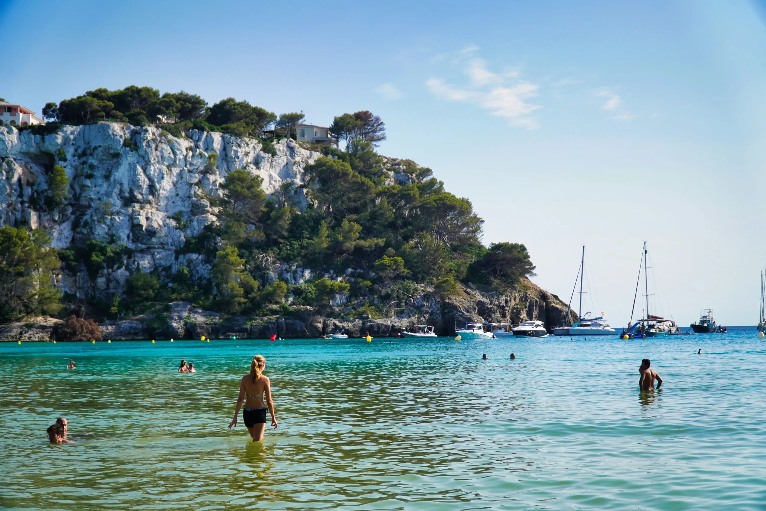 Guests relaxing during their sailing yacht charter